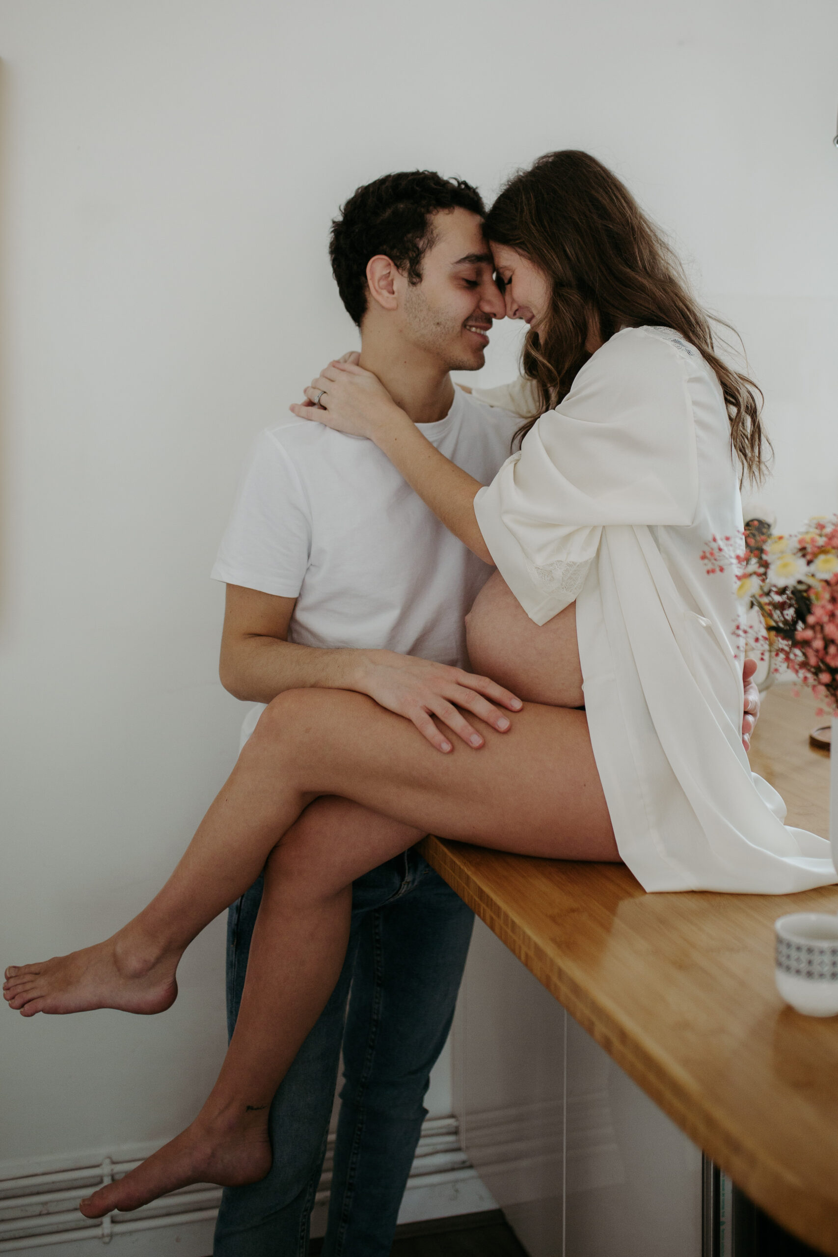 photo de grossesse à domicile à boulogne