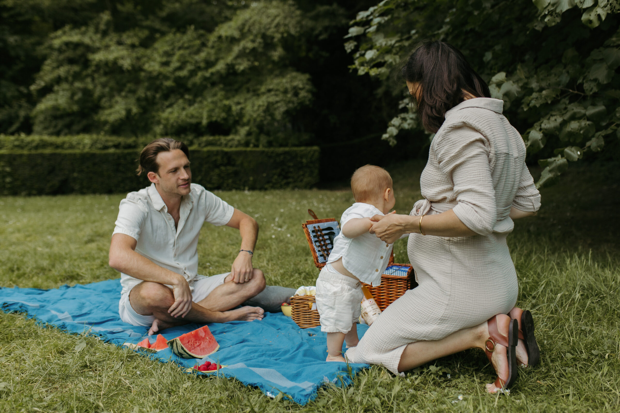 séance photo de famille au parc de sceaux